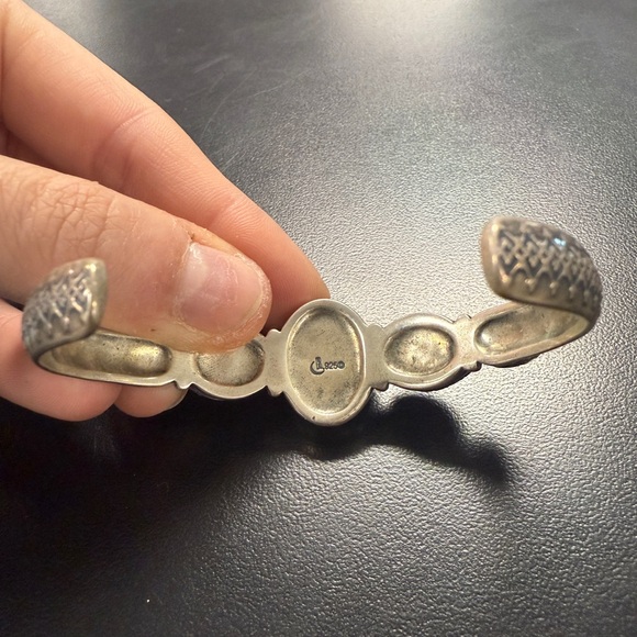 Carolyn Pollack Relios Sterling Silver Cuff Bracelet - Picture 2 of 4